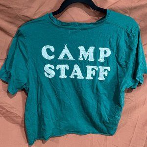 Tilly's Camp Staff Crop Tee
